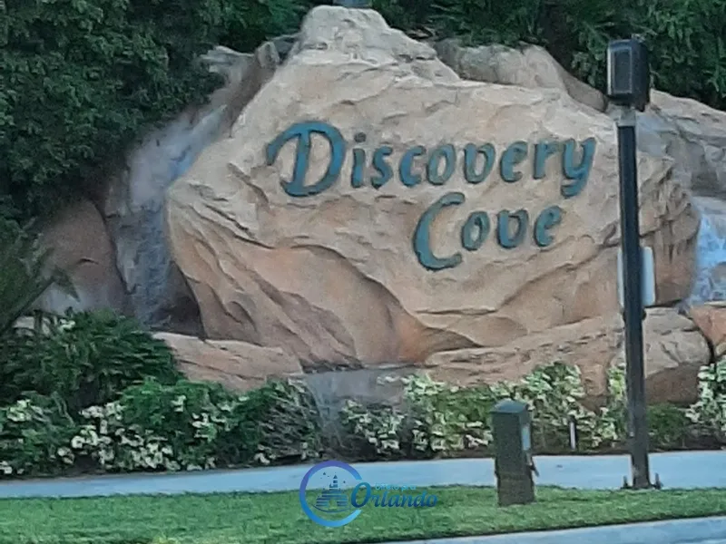 Chegando no Discovery Cove