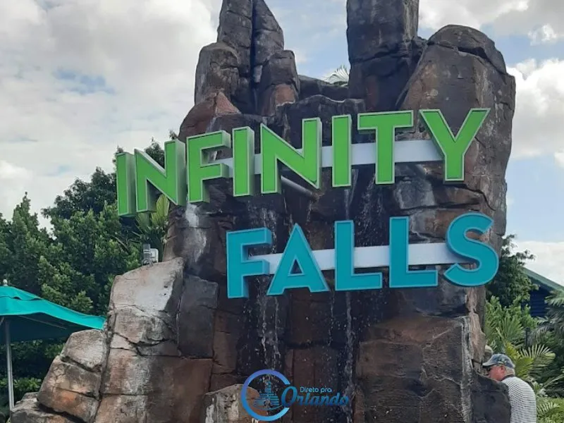 Infinity Falls SeaWorld