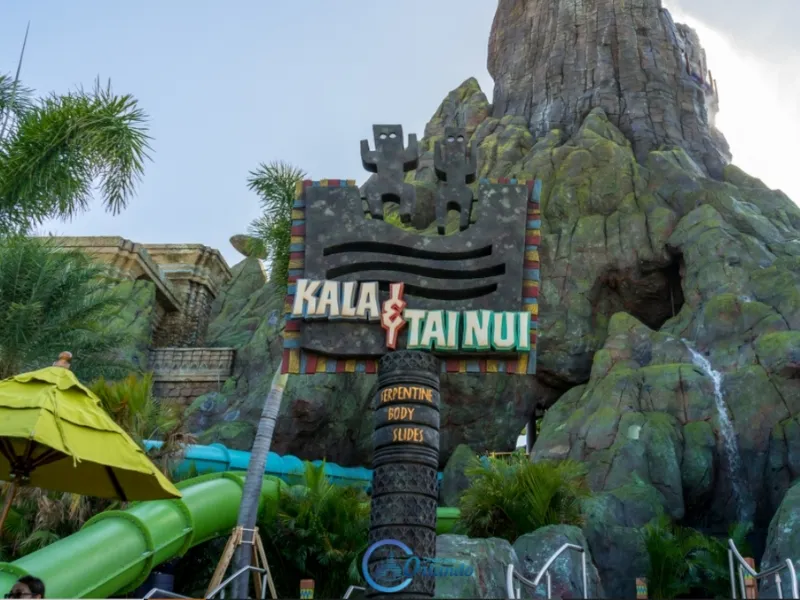 Outra atração em “cápsulas” do Volcano Bay