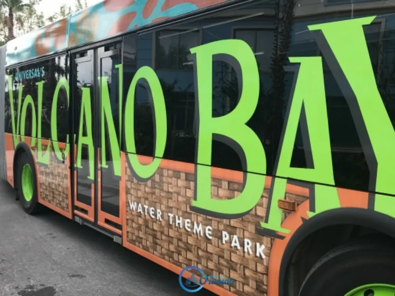  Ônibus / Transfer para o Volcano Bay