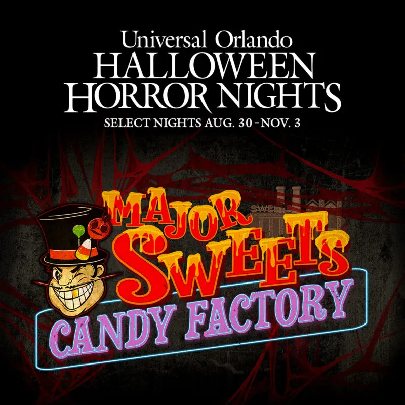 Major Sweets Candy Factory: HALLOWEEN HORROR NIGHTS 2024