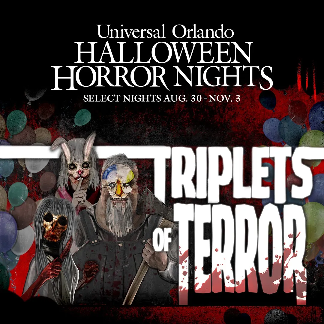 Triplets of Terror: Halloween-Horror-Nights