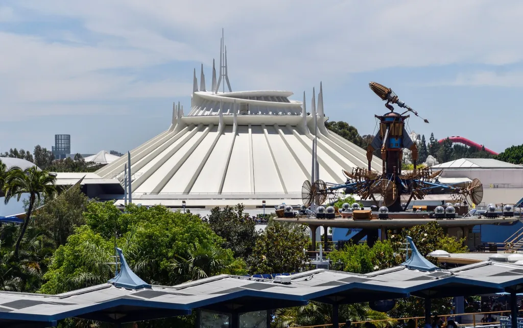 Space Mountain na Califórnia