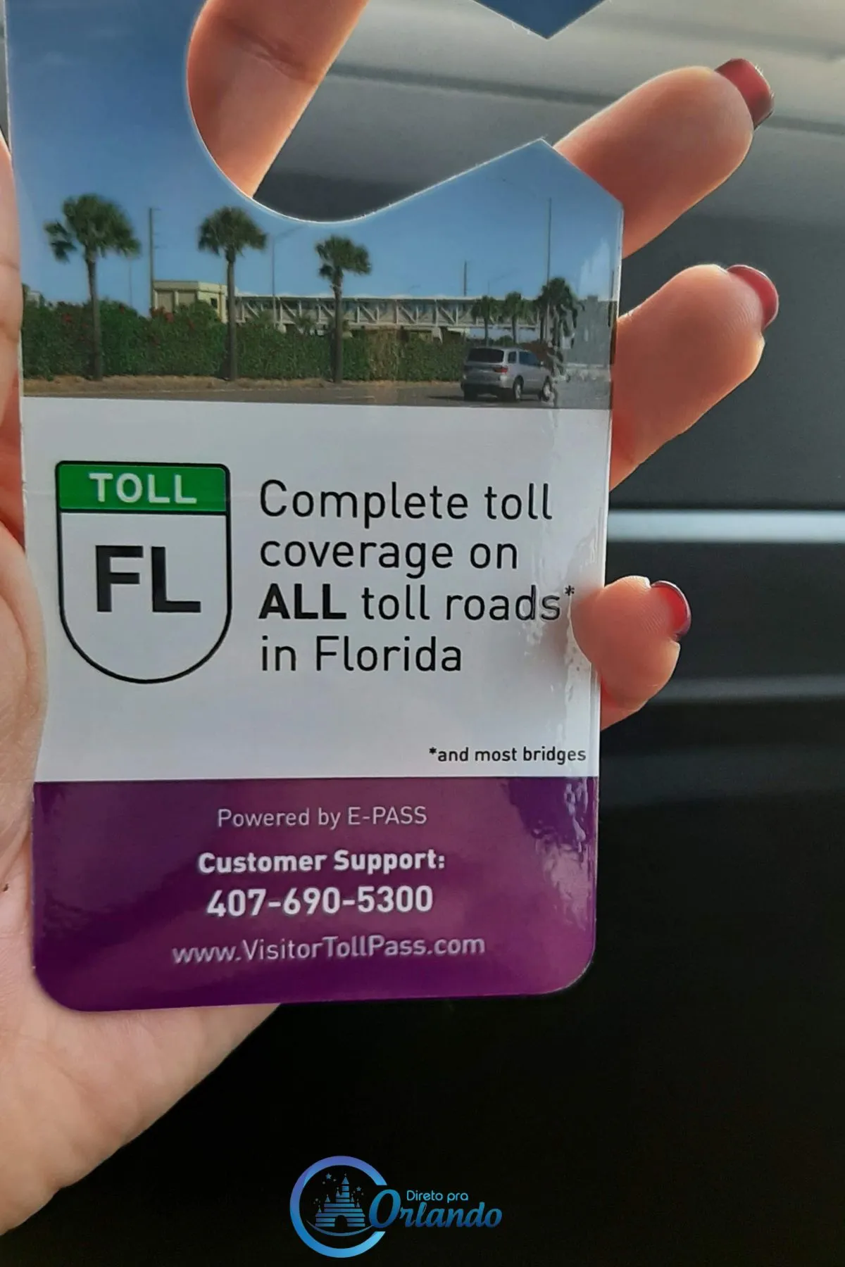 Tag do Visitor Toll Pass