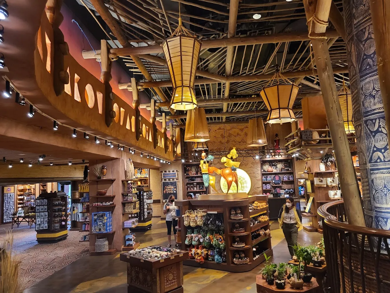 Boma, localizado no Animal Kingdom Lodge